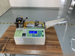 Machine de découpe d'étiquettes de soin des vêtements HD-998S, machine de découpe d'étiquettes en sangle textile - Product Image 5