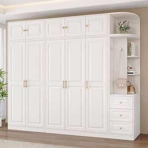 Armario Moderno Modelos De Armario Moderno Dormitorio Armarios De Madera Maciza De Madera - Product Image 3