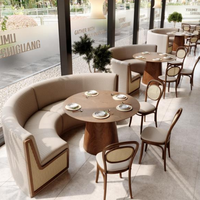 Meubles de restaurant occidental, chaises de salle à manger, ensemble de chaises, design de stand commercial, café, restauration, OEM ODM