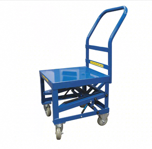 Meilleure vente de chariot à seau à peinture roulant en acier, chariot d'atelier avec conteneurs de 3 gallons, chariot d'entrepôt à bas prix - Product Image 1