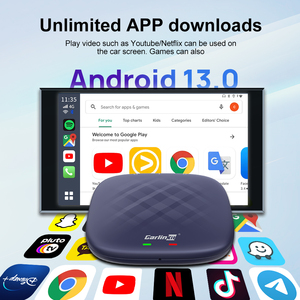 Carlinkit Car Play sans fil, iOS Airplay, Android Auto et interface CarPlay, systèmes Android 13 128 Go, boîte AI Car Play pour Audi - Product Image 3