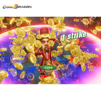 Cooldragon Lucky Shamrock Bird 3 Logiciel de jeu de pêche, Machines de jeu de pêche de table avec tir sur oiseaux, Jeux de pêche Ocean King 3 12V/10A