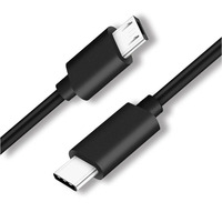 Câble de données de type C vers Micro Android Câble de transmission de données Usb C vers Micro Usb Câble adaptateur de chargeur rapide de synchronisation pour téléphone portable