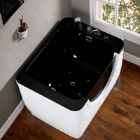 Bacs de toilettage pour chiens robustes et résistants à l'usure, structure stable pour une utilisation quotidienne en salon de toilettage commercial à long terme