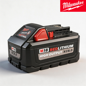 Batterie pour outils électriques Milwaukee M18 HD12.0Ah 8.0Ah 6.0Ah 18V Li-Ion 21700 cellules, batterie au lithium rouge, batterie de grande capacité - Product Image 6