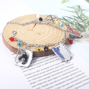 Anime Manga serie Attack on Titan Charm Charms pulsera - Product Image 6