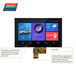 Dwin coof cấu trúc 10.1 <span class=keywords><strong>inch</strong></span> 1024*600 Pixels Độ phân giải 16.7M màu sắc HMI IPS <span class=keywords><strong>TFT</strong></span> <span class=keywords><strong>LCD</strong></span> hiển thị cảm ứng Bảng điều chỉnh màn hình - Product Image 4