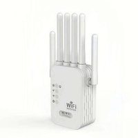 Amplificateur de signal WiFi 5G haute vitesse, répéteur double bande AC1200 1200 Mbps, amplificateur sans fil, gain 85 dB, couverture 100 m