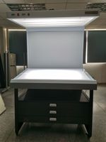 Table d'inspection couleur électronique en acier 3nh Tilo CC120-A D65/D50/TL84 135x99x217cm avec garantie 1 an pour l'impression et l'emballage