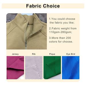 <span class=keywords><strong>Felpa</strong></span> Raglan <span class=keywords><strong>con</strong></span> <span class=keywords><strong>cerniera</strong></span> in 1/4 <span class=keywords><strong>marrone</strong></span> <span class=keywords><strong>con</strong></span> <span class=keywords><strong>cerniera</strong></span> Raglan larga da donna alla moda 320 Gsm - Product Image 3