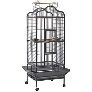 Livraison gratuite, cages à oiseaux professionnelles empilables en fer, motif animal, cages à perroquets bon marché, grandes cages de reproduction, cage à oiseaux extra large, emballée en boîte - Product Image 1