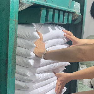 Oreillers Doux pour Dormir, <span class=keywords><strong>Textiles</strong></span> de Maison, Oreiller en Plumes de Canard Naturelles Tissées, Rembourrage en Tissu 100% Coton, Moelleux, <span class=keywords><strong>Anti</strong></span>-Acariens - Product Image 4