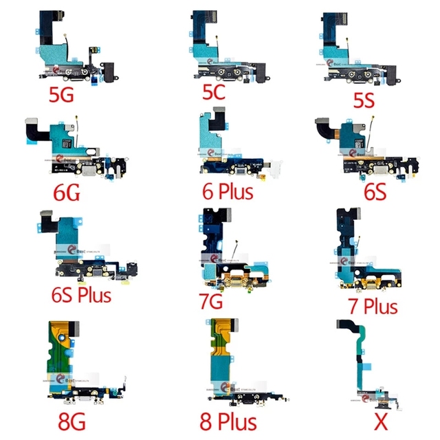 Cell Phone Repair Factory Price Mobile Spares Parts Different Brands Model Charger Flex for iphone 12 13 Parts Mobile Phone