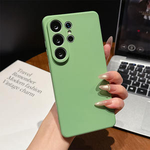 Funda de silicona líquida para teléfono Samsung Magic Cube, compatible con S26 Ultra, S25 Ultra, S24 Ultra, funda para teléfono de diseño transversal. - Product Image 4