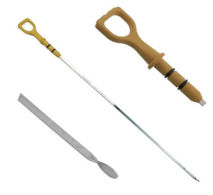 Indicador de varilla de nivel de aceite de motor OE 26611-02500 para Hyu-ndai - Product Image 1