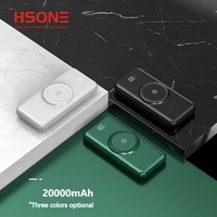 Batterie externe portable universelle ultra-mince en alliage d'aluminium 5000 mAh avec charge rapide magnétique 20W et batterie Li-Polymère