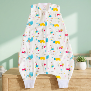 Saco de Dormir para Bebé de Lujo, 100% Algodón, Ecológico y Transpirable, Manta Envolvente, Traje de Transición para Bebés - Product Image 2