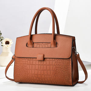 Modello <span class=keywords><strong>europeo</strong></span> di <span class=keywords><strong>coccodrillo</strong></span> americano da donna di lusso leggero grande capacità borsa a tracolla in poliestere alla moda elegante - Product Image 6