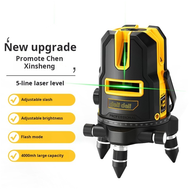 Factory Direct Green Light Level Laser Multi-line Infrared Strong Light Line Projector High-precision Multi-functional Portable