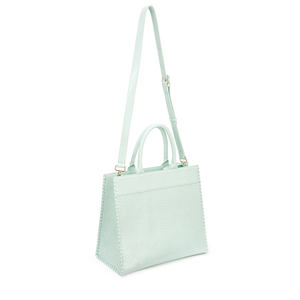 Sac fourre-tout pour femmes en cuir PU vegan <span class=keywords><strong>Croc</strong></span> Office Lady Shopper Sac de luxe en cuir d'alligator Sac à main du fabricant Logo personnalisé - Product Image 4