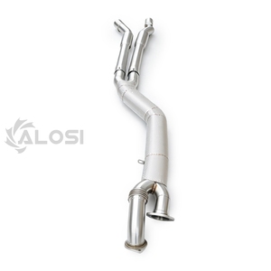 Vente directe d'usine, adapté aux BMW G80 M3 G81 M3 Touring G82 M4 G87 <span class=keywords><strong>M2</strong></span>, tuyau d'échappement intermédiaire en acier inoxydable - Product Image 1