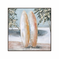 Peinture sur toile peinte à la main Série Océan et Côte Maritime, Peinture murale écologique à la peinture acrylique, Prix de gros