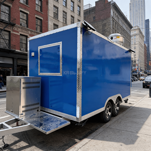 Promotion : Remorque alimentaire commerciale moderne remorquable en fibre de verre pour bonbons et restauration rapide - Product Image 3