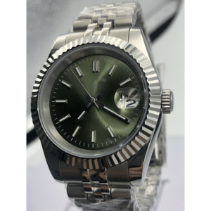 <b>Automatic</b> Men's Business Formal Stainless Steel <b>Wristwatch</b> with Sapphire Glass and NH35 Movement Mechanical Watch - Product Image 6