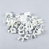 Clip en fil d'acier de qualité garantie, design classique, support de fil facile à utiliser sans outils supplémentaires pour le câblage intérieur