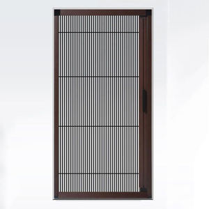 Malla plisada de poliéster con marco de aluminio de fácil instalación <span class=keywords><strong>para</strong></span> parasol de ventana y <span class=keywords><strong>puerta</strong></span> de <span class=keywords><strong>mosquitera</strong></span> - Product Image 5