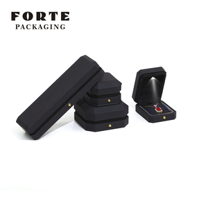 FORTE Jewelry <b>Gift</b> Set Ear Ring Plastic <b>Large</b> square Jewellery Packaging <b>Boxes</b> for Pendant Ring - Product Image 5