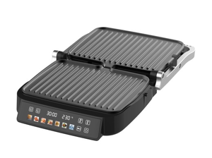 Grille de contact électrique <span class=keywords><strong>multifonction</strong></span> en acier inoxydable Écran LCD couleur Plaque à <span class=keywords><strong>raclette</strong></span> non détachable Grille à poulet sans fumée - Product Image 6