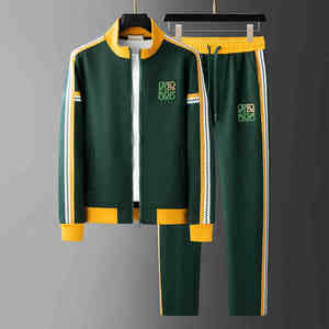 Nuovo Completo Autunnale da Uomo 2026, Set Felpa con Cappuccio e Pantaloni, Abbigliamento Casual Sportivo - Product Image 1