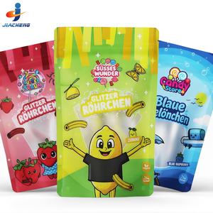 Diseño personalizado de grado alimenticio Festival Navidad cremallera resellable bolsa de Mylar bolsa de pie dulce liofilizado bolsas de embalaje de dulces - Product Image 2