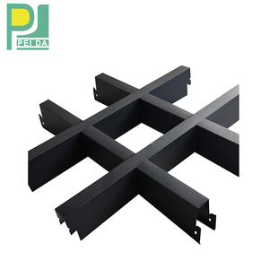 <span class=keywords><strong>Travi</strong></span> per Controsoffitto Sospeso in Alluminio <span class=keywords><strong>a</strong></span> Griglia Metallica Impermeabile Moderna - Product Image 3