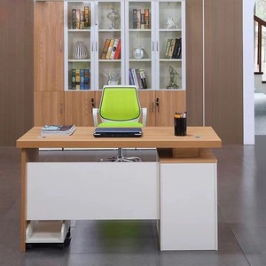 Escritorio Individual para Empleados de Oficina, Marca OEM, Venta al por Mayor, Escritorio de Computadora Simple y Moderno para el Hogar, Embalaje para Envío desde Guangdong - Product Image 2