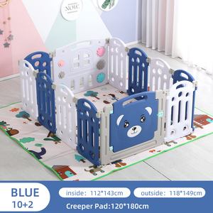 Corralito plegable de seguridad <span class=keywords><strong>para</strong></span> niños, cerca portátil <span class=keywords><strong>para</strong></span> patio interior y exterior, grande, fabricante - Product Image 5