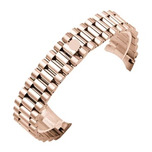 Bracelet de Montre Président en Or Massif 9K-18K 904L pour Rolex, Accessoires de Luxe Personnalisés pour Bracelet de Montre 13mm 17mm 20mm 21mm - Product Image 1