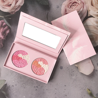 Palette de blush pour application de fard à paupières, maquillage professionnel, faites vous même votre propre marque, produit cosmétique