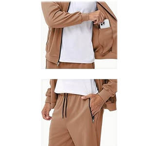 Survêtements d'hiver en polaire pour hommes taille XL avec logo personnalisé marque privée respirante à séchage rapide vente en gros 10 ensembles au Pakistan - Product Image 5