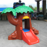 Feelbaby Équipement d'amusement extérieur Playhouse en plastique pour enfants pour jouer et jeux dans l'aire de jeux pour enfants