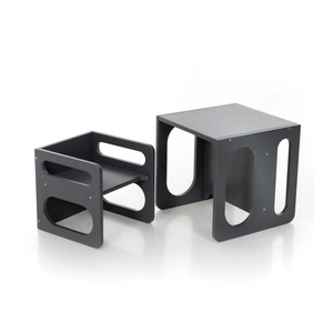 Ensemble <span class=keywords><strong>table</strong></span> et <span class=keywords><strong>chaise</strong></span> <span class=keywords><strong>Montessori</strong></span> pour le sevrage, <span class=keywords><strong>table</strong></span> de sevrage pour bébé, <span class=keywords><strong>cube</strong></span> <span class=keywords><strong>Montessori</strong></span>, <span class=keywords><strong>chaise</strong></span> en bois pour tout-petit, ensemble <span class=keywords><strong>table</strong></span> et <span class=keywords><strong>chaise</strong></span> - Product Image 1