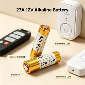 ลิโตแบต 12V 27A แบตเตอรี่อัลคาไลน์สำหรับรีโมทคอนโทรลรถกุญแจรีโมทประตูโรงรถกริ่งประตูระบบเตือนภัย <span class=keywords><strong>MN27</strong></span> - Product Image 4