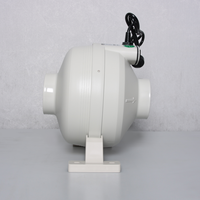 Conduit de ventilation d'air frais de 4 pouces 320/255m3/h, extracteur de fumée étanche de 100 mm pour cuisine
