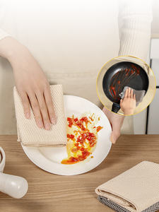 Paños de Microfibra Jacquard Multifuncionales Antibacterianos, Paño de Limpieza de Microfibra con Textura de Grano de Maíz, Paño de Cocina Suave de Secado Rápido - Product Image 3