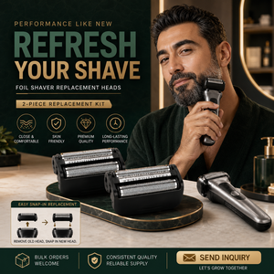 Compatible <b>Razor</b> Replacement <b>Foil</b> and Cutter Set Electric Shaving Blade Spare Parts Factory OEM Custom Service - Product Image 1