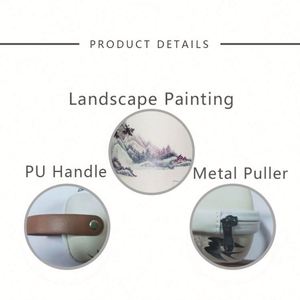 Portable EVA Ceramic <b>Teapot</b> <b>Set</b> with Shockproof Case Box Traditional Pattern Design for Travel/Home Outdoor Compact Size - Product Image 3