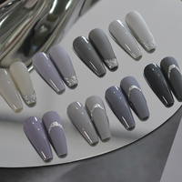 Danny Coll AllGrey 9 Colors Collection Fournitures de salon de manucure Échantillon gratuit de marque privée personnalisée en gros Ensemble de vernis gel UV