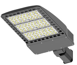 ไฟถนน LED อลูมิเนียมอัจฉริยะ 100W-300W สำหรับภายนอกอาคาร กันน้ำ พร้อมตัวเลือกโฟโตเซลล์ IP65 สำหรับไฟส่องสว่างถนนสาธารณะ รุ่น Shoebox FL-LD-XH - Product Image 1