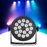 Projecteurs PAR COB 200W 6-en-1 RGBWA UV étanches IP65 avec batterie rechargeable sans fil, 54*3W, 18*18W, affichage numérique 120
